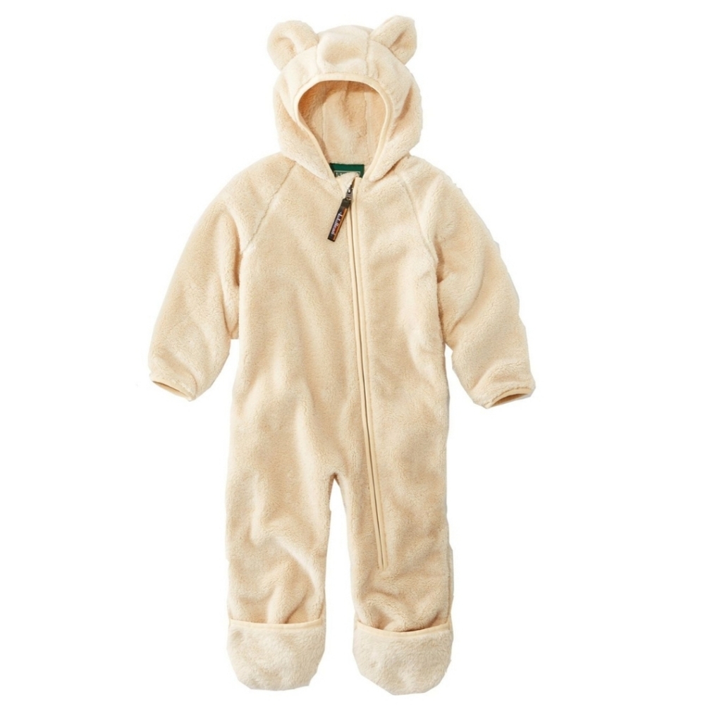 Infants' Hi-Pile Fleece Winter Onesie - L.L. Bean 6-12 mo